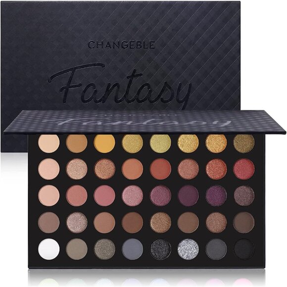 Blendable Pro Eyeshadow Palette Natural Matte Shimmer Colorful Cosmetics - Picture 1 of 7